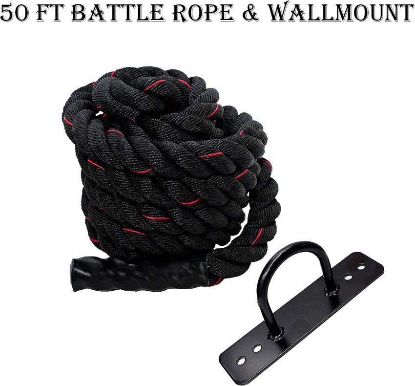 Fit Fusion Crossfit Rope with wall mount for Gym, Home, Heavy Battle Rope  Battle Rope Price in India - Buy Fit Fusion Crossfit Rope with wall mount  for Gym, Home, Heavy Battle Rope Battle Rope online at
