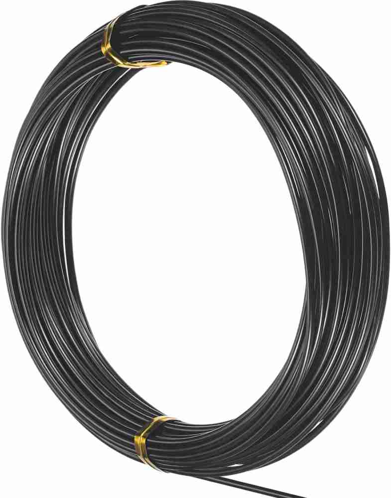 ART IFACT 10 Gauge - 1 Meter Brass Wire - (3.251 mm Diameter) - Golden Wire  for Jewellery - DIY Jewellery & Artistic - 10 Gauge - 1 Meter Brass Wire - (