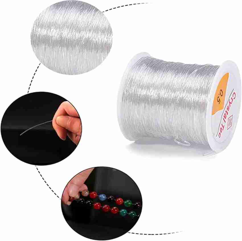100m/roll Transparent Nylon Thread Beading Cords String Clear