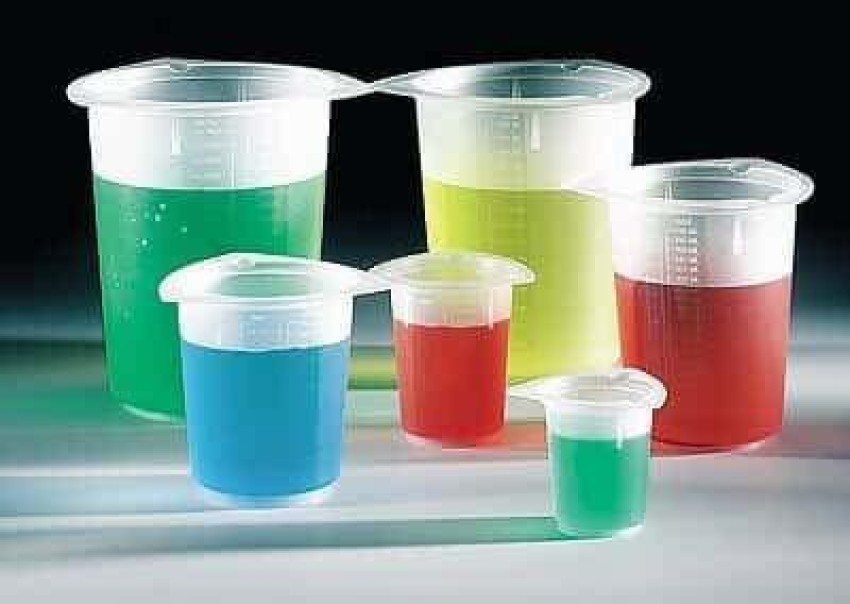 Beaker (printed Graduation) Measuring Cup, Plastic Science Beaker