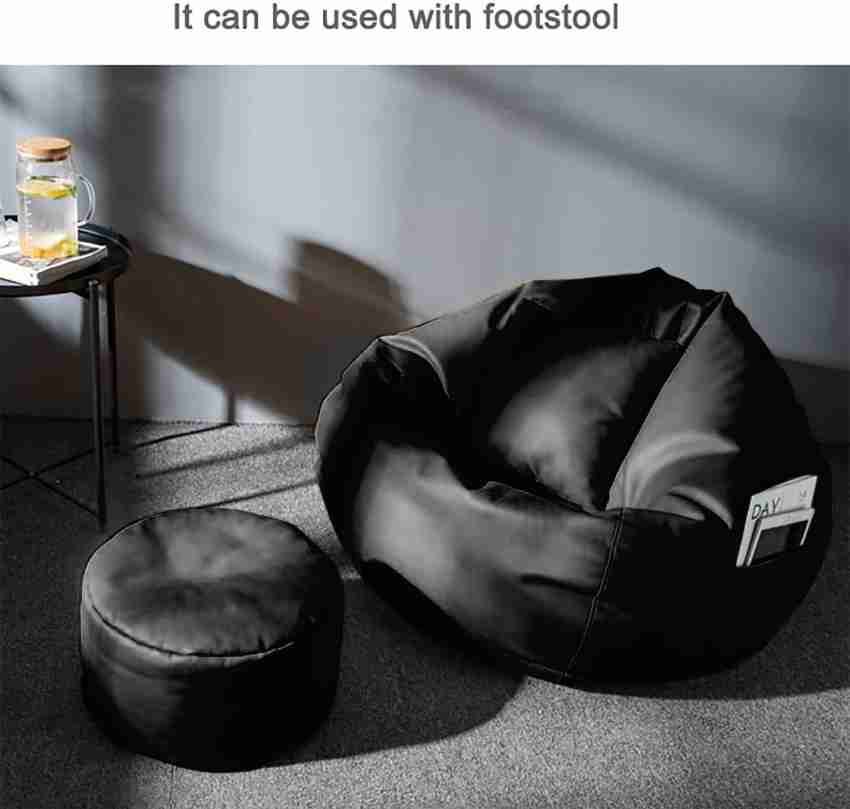 Swiner XXXL 3XL Bean Bag with Footrest Cushion Ready to Use with