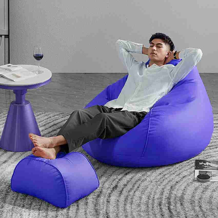 Bean bag footstool clearance