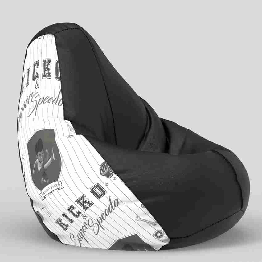 Kicko 5XL Kicko Bean Bag Teardrop Bean Bag With Bean Filling Price in India Buy Kicko 5XL Kicko Bean Bag Teardrop Bean Bag With Bean Filling online at Flipkart