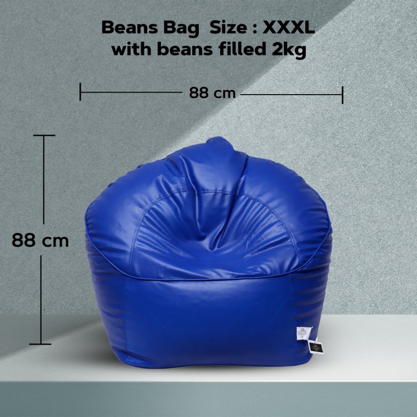 Blue bean bag online chair