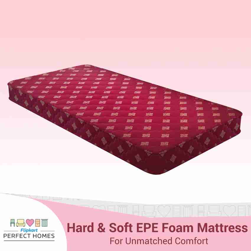 Flipkart Perfect Homes ECOFIT 4 inch Double High Density HD Foam Mattress
