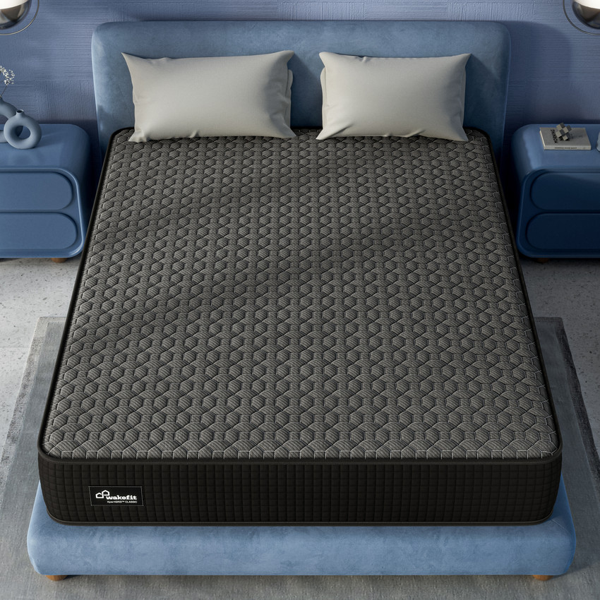 Wakefit XpertGRID 5 inch Queen High Resilience HR Foam Mattress