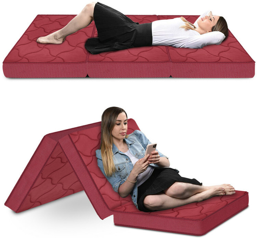 SLEEP SPA SOFT BOUNCE 3 FOLD PREMIUM ORTHOPEDIC 4 inch Single High