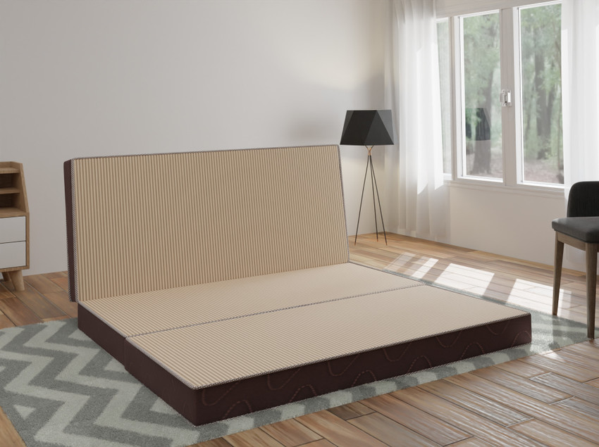 Comforto Tri Fold Single Size Foam Mattress 4 inch Queen High