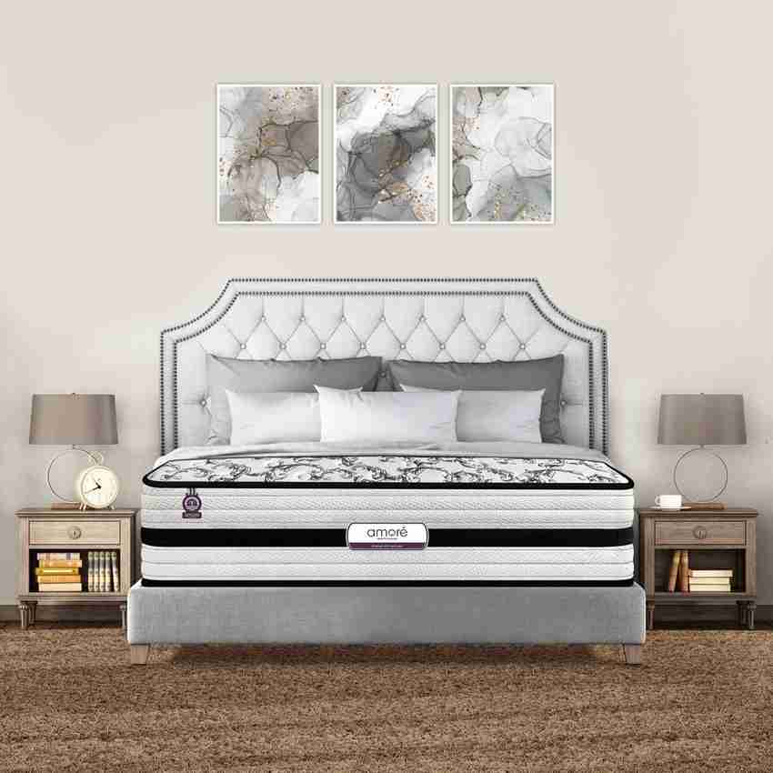 AMORE OrthoPlus 10 inch Single Pocket Spring Mattress Price in