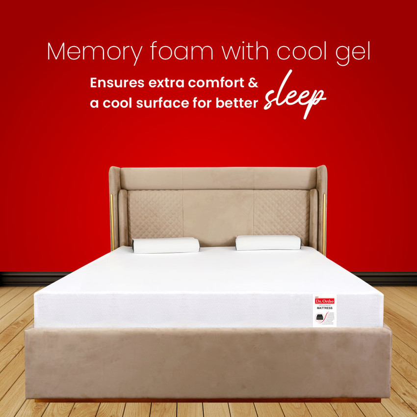 Dr. Ortho Orthopaedic Latex Memory Foam Mattress 7 Zone Body