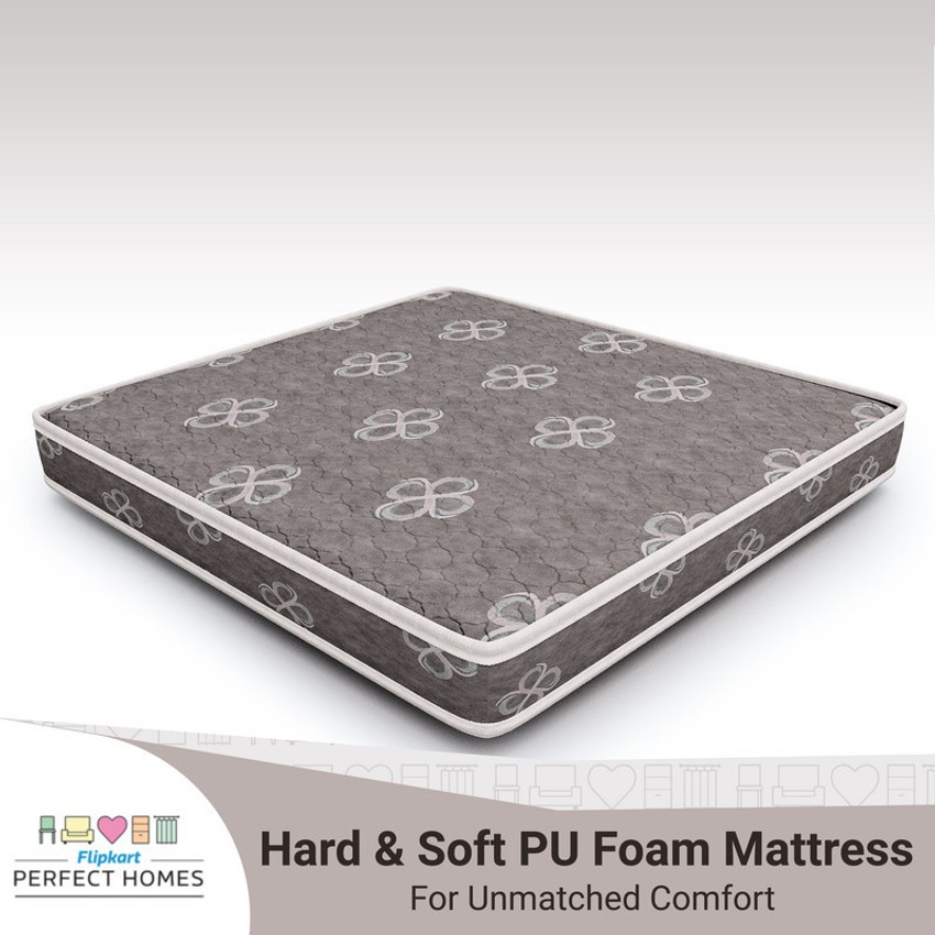 Flipkart Perfect Homes Asteria Dual Comfort 4 inch Single PU Foam