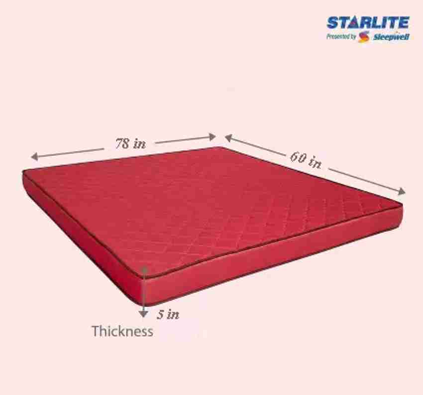 Starlite sleepwell on sale mattress price