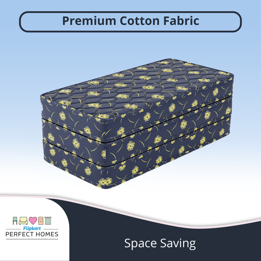 Flipkart Perfect Homes Rio Three Folding Travel Mattress 5 inch Double High Density HD Foam Mattress Price in India Buy Flipkart Perfect Homes Rio Three Folding Travel Mattress 5 inch Double High Dens...