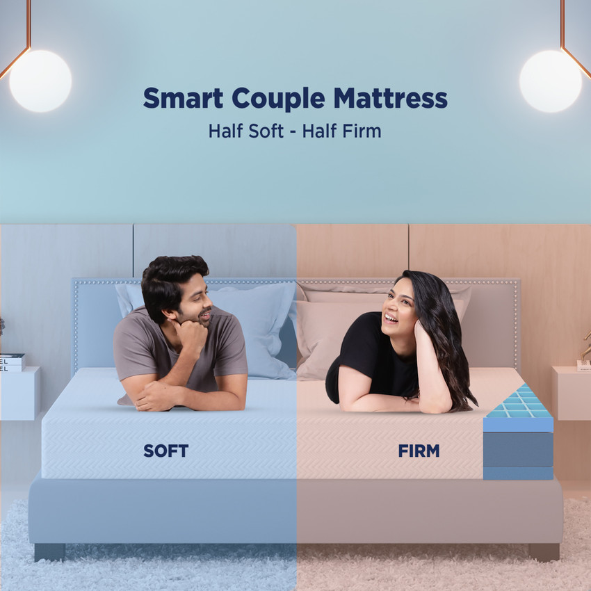 Mattress half firm half soft sale