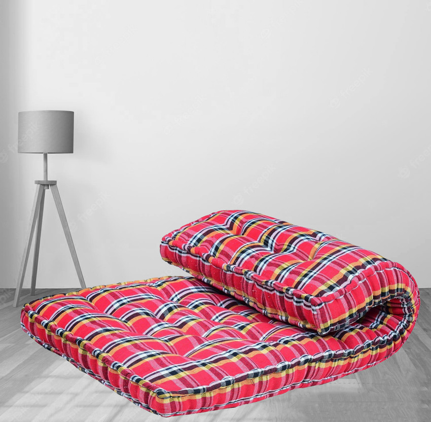FurniGully Cotton Stuffed Gadda Sustainable Ortho Support