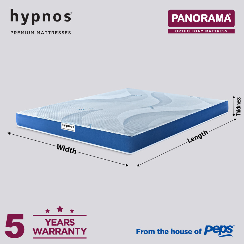 Hypnos Panorama Orthopedic Memory Foam 6 inch Single PU Foam Mattress Price in India Buy Hypnos Panorama Orthopedic Memory Foam 6 inch Single PU Foam Mattress online at Flipkart