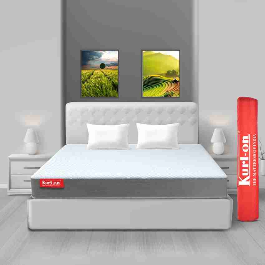 KURLON Orthopedic 6 inch Double Memory Foam Mattress Price in