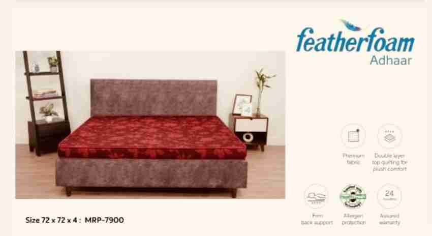 Sleepwell feather foam 32 density price discount