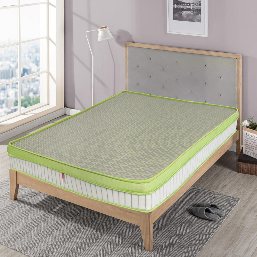 Green latex mattress store