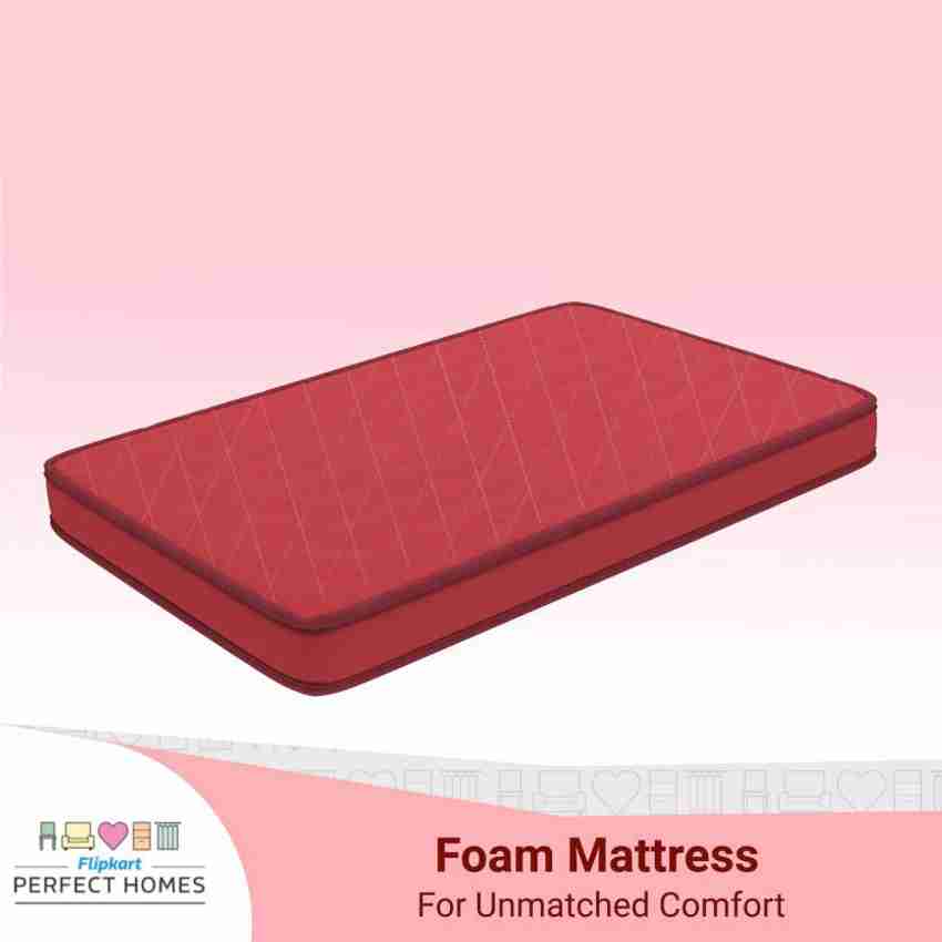 Flipkart Perfect Homes Bliss Orthopedic 4 inch Double PU Foam Mattress Price in India Buy Flipkart Perfect Homes Bliss Orthopedic 4 inch Double PU Foam Mattress online at Flipkart