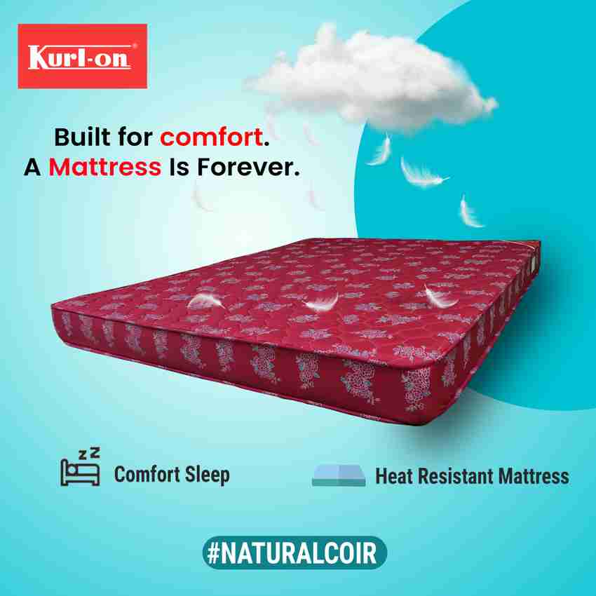 KURLON Rutile 5 inch King Coir Mattress Price in India Buy