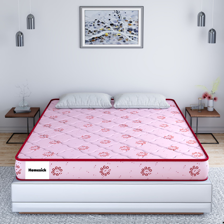 Homesick Ambrose Dual Comfort Soft Hard 4 inch Double High Density HD Foam Mattress Price in India Buy Homesick Ambrose Dual Comfort Soft Hard 4 inch Double High Density HD Foam Mattress online at Fli...