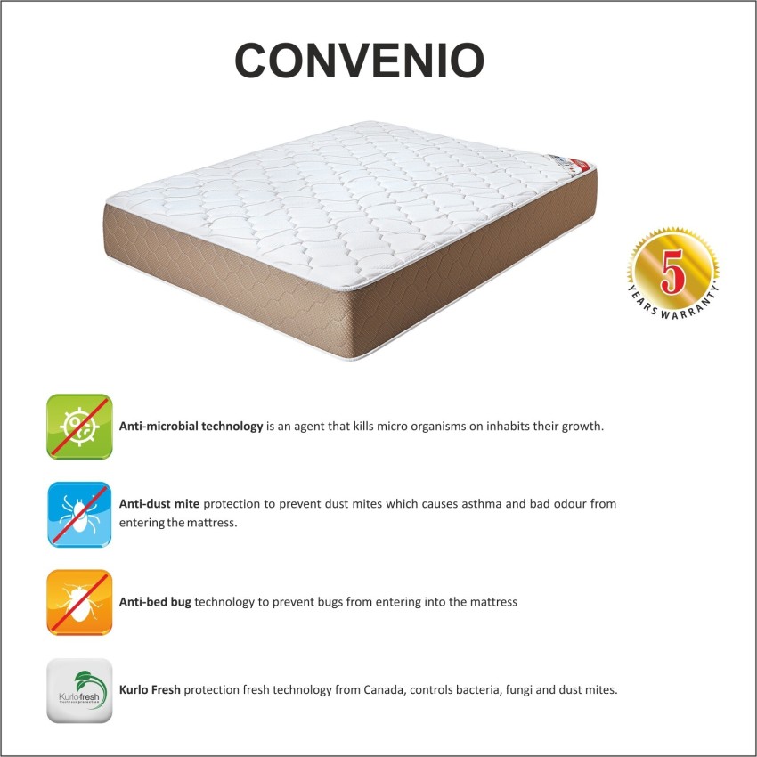 Kurlon mattress deals 4 inch price