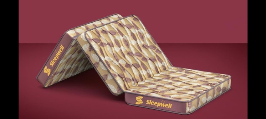 Sleepwell foldable mattress top