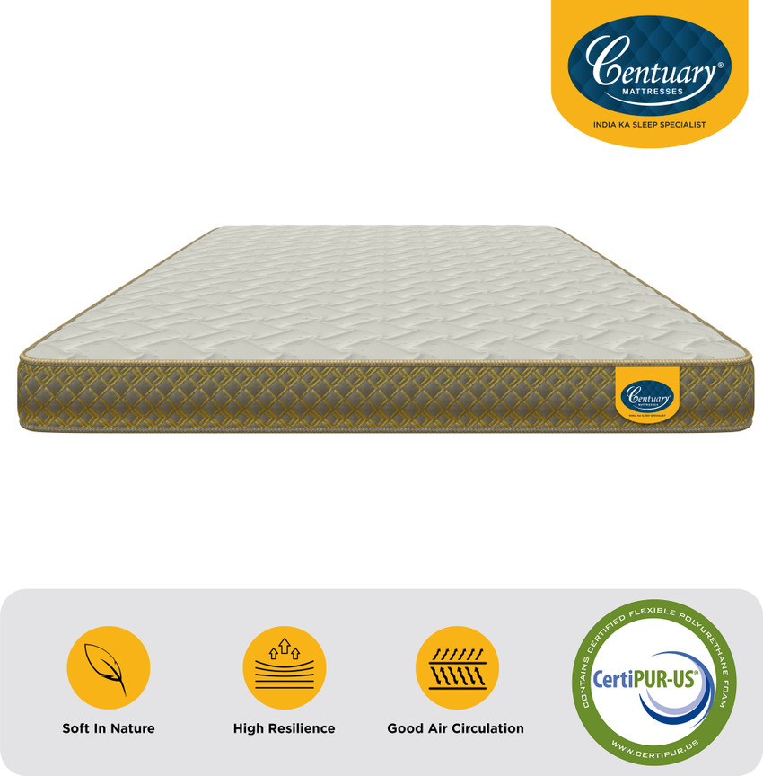 Centuary Mattresses Softopedic 2.0 Best 6 inch Double High