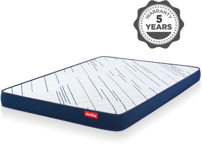 duroflex Edge 5 inch King High Density HD Foam Mattress Price in