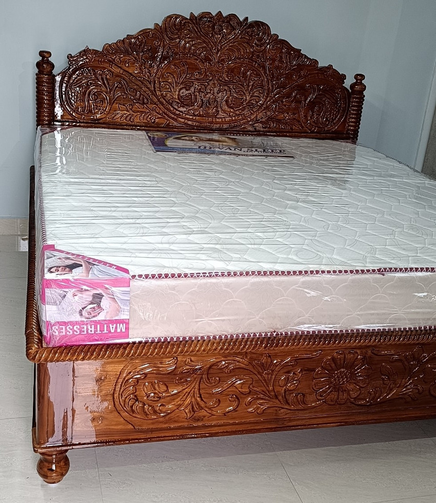 Original teak wood bed discount