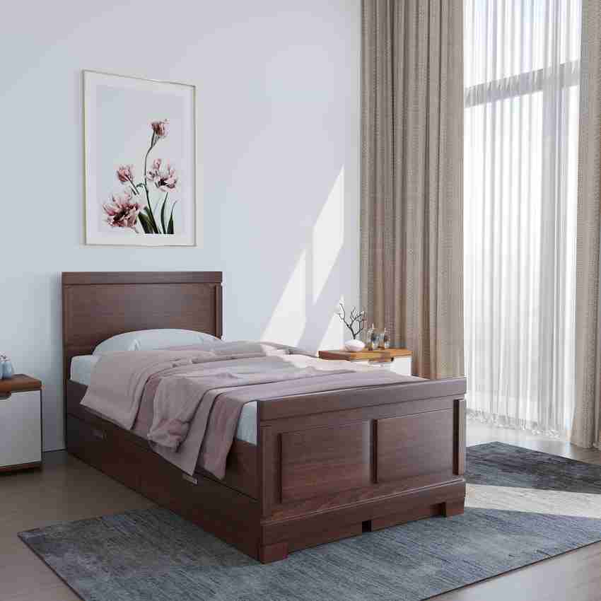 Sekar Lifestyle Plywood Rectangle Bed Series 75 inches
