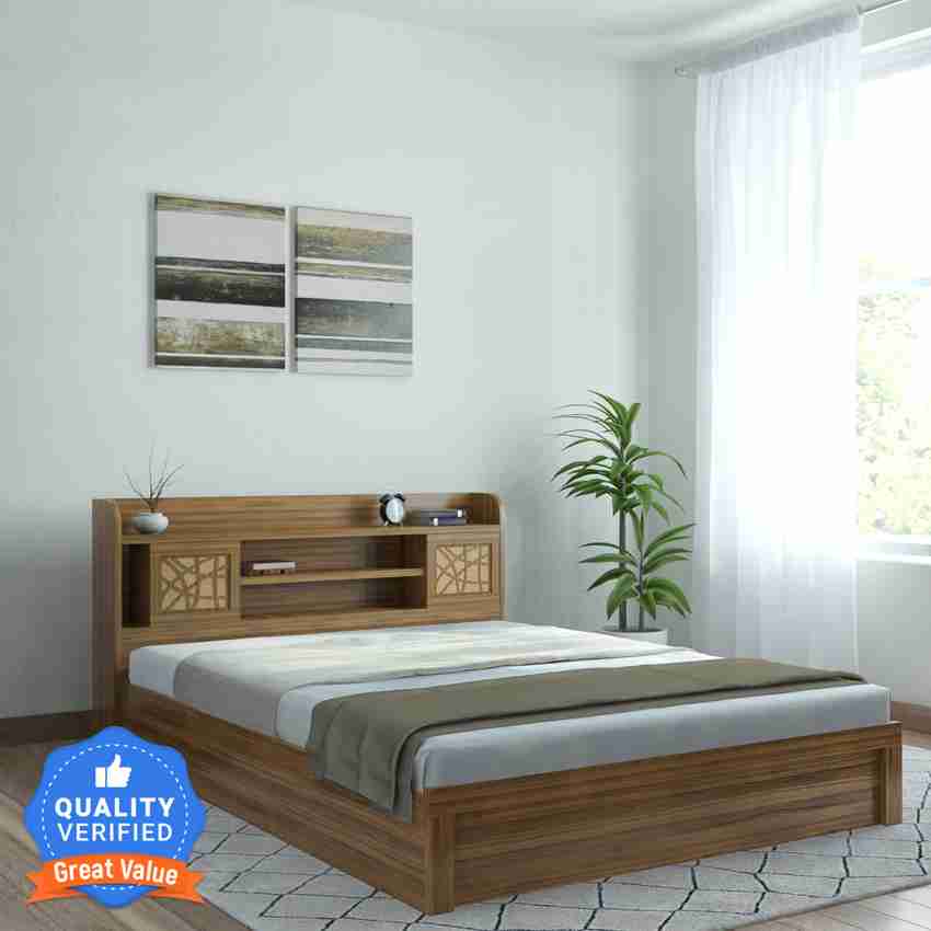 Spacewood engineered wood king hydraulic deals bed