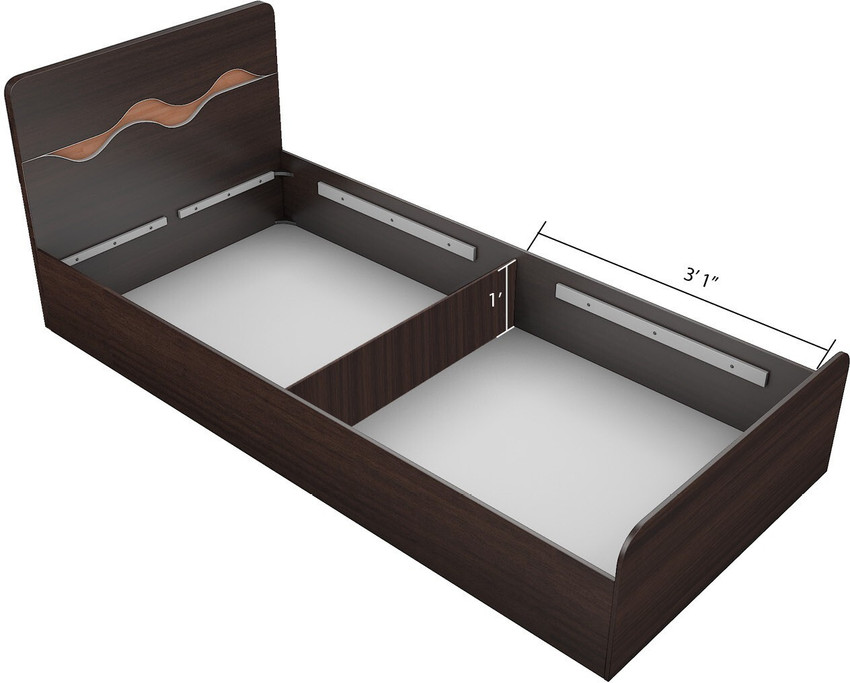Hometown single deals bed with storage
