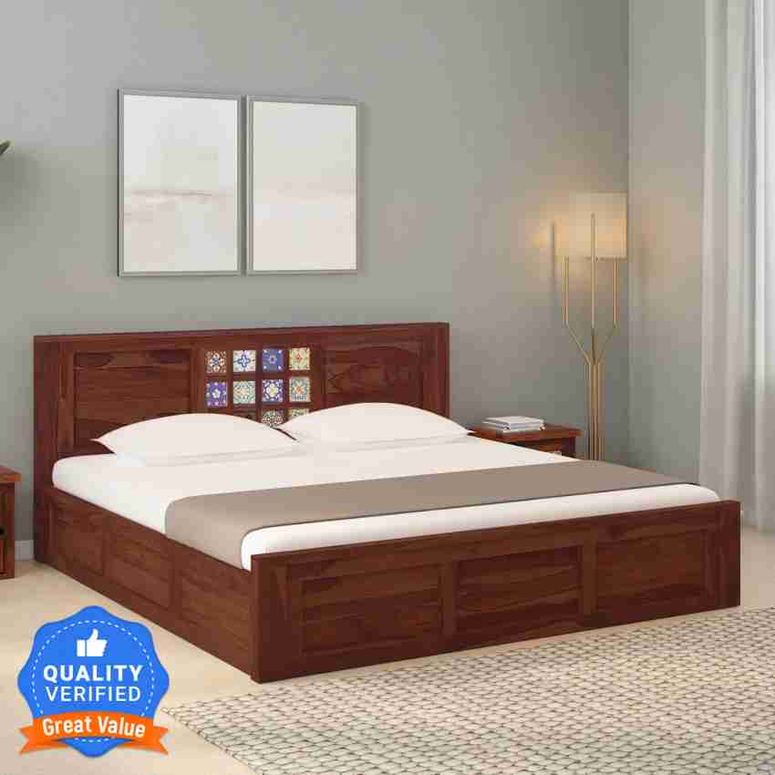 Flipkart Perfect Homes Solid Wood King Box Bed Price in India Buy Flipkart Perfect Homes Solid Wood King Box Bed online at Flipkart