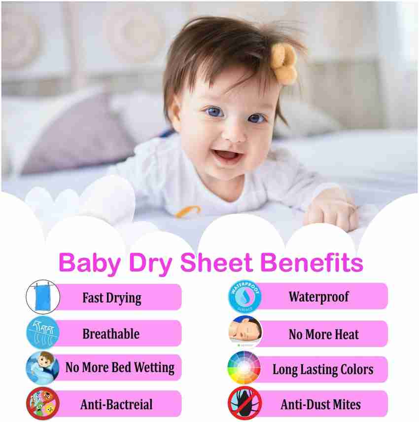 Baby bed wetting clearance sheets