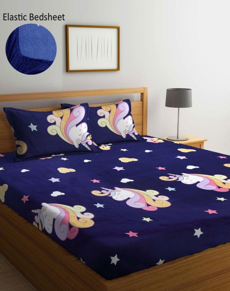 Rumps 350 TC Cotton King Cartoon Fitted Elastic Bedsheet Buy Rumps 350 TC Cotton King Cartoon Fitted Elastic Bedsheet Online at Best Price in India Flipkart