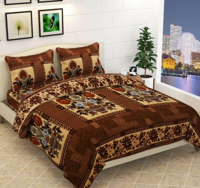 Woolen store bed sheet