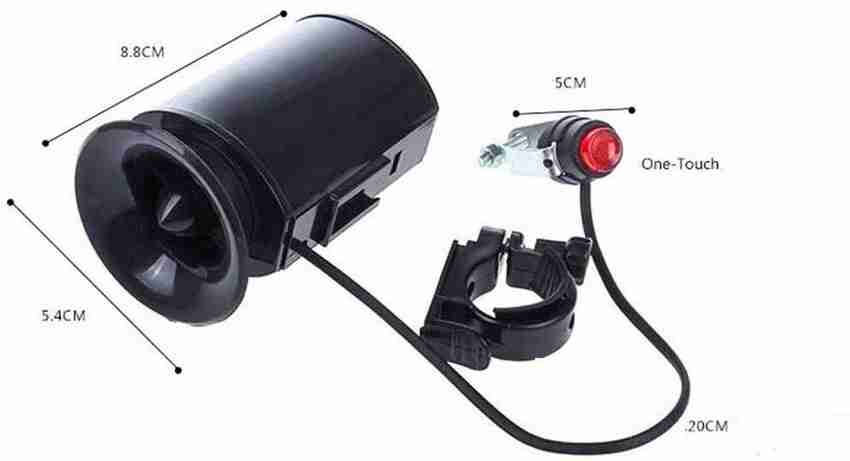 Bike Horn, Super Loud Electric Bike Bell 6 Modes