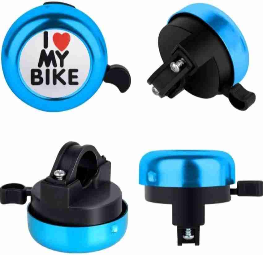 NEEMO Bicycle Bell Mini Adjustable I Love My Bike Printing Bicycle