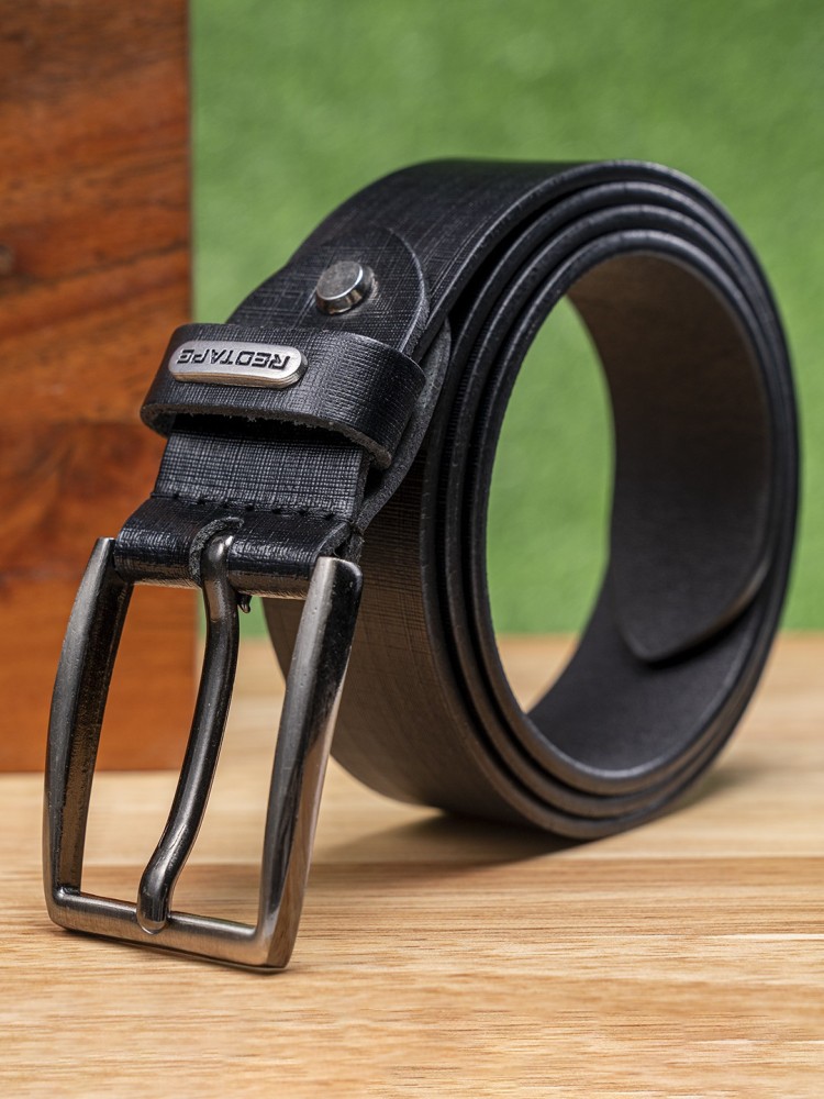 RedTape Casual Leather Belt for Men, Textured Leather Belt