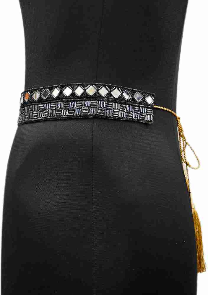 Buy Purala saree waist belt for women grey Online at Best Prices