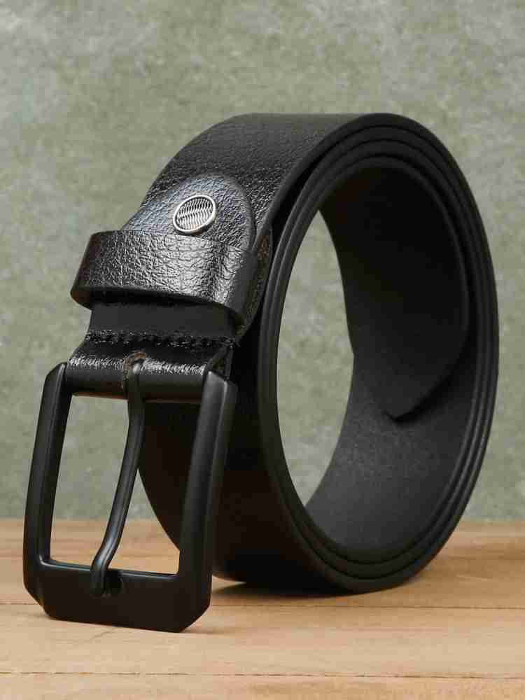 Black Leather - Casual Belt