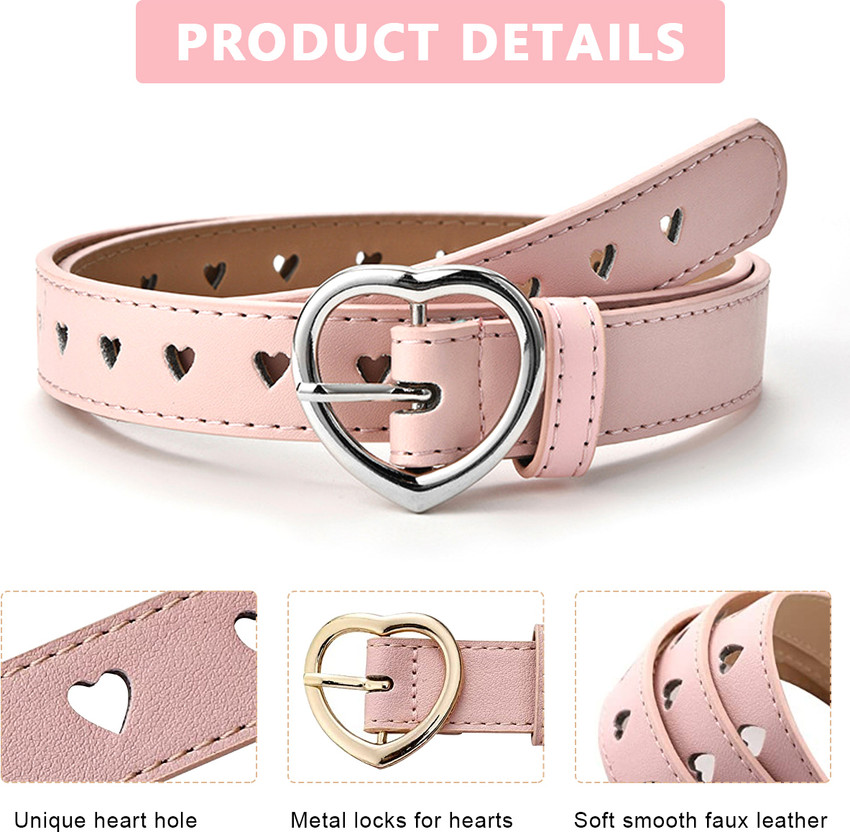 Ladies pink belt outlet