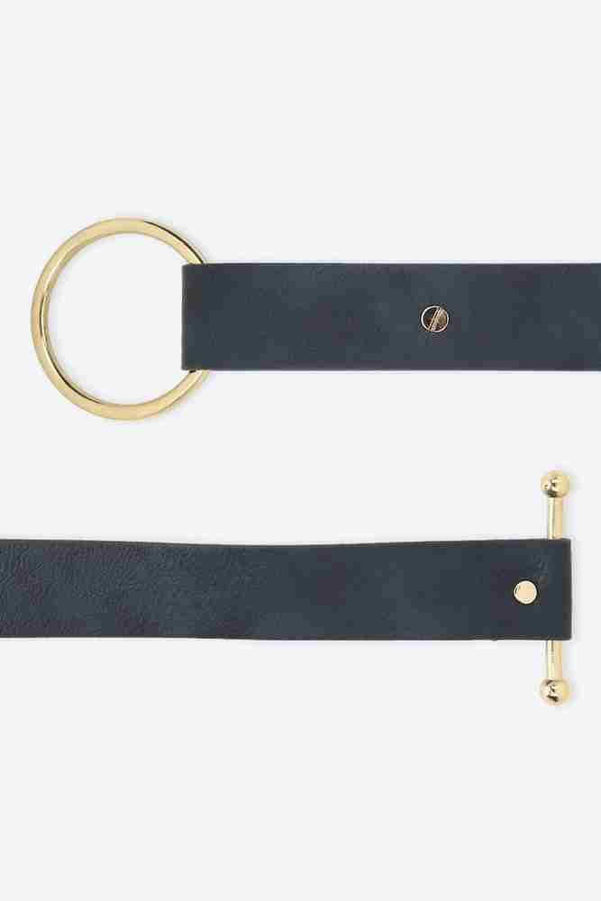 FOREVER 21 Women Blue Artificial Leather Belt Blue Price in