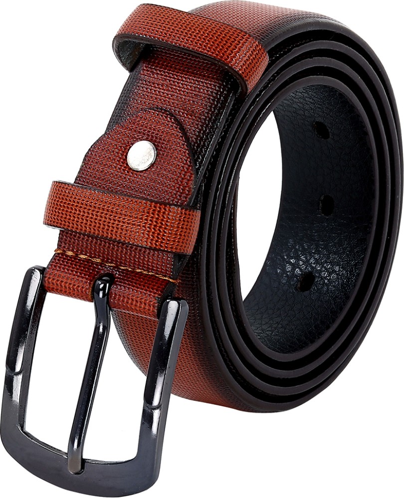 SM PRODUCTS Men Formal Brown Genuine Leather Belt Brown - Price in India