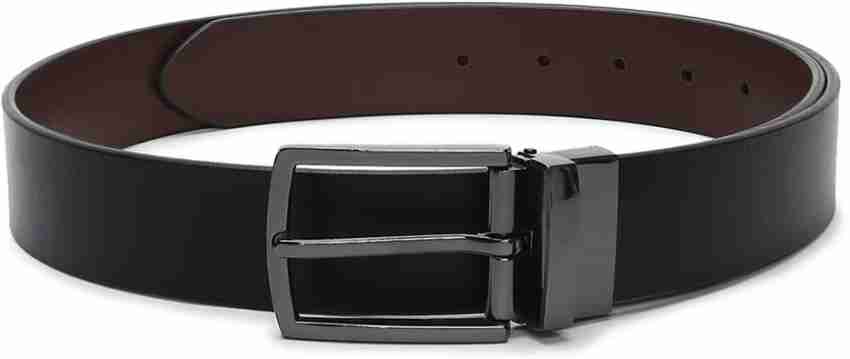 rocty Men Black Genuine Leather Belt black - Price in India
