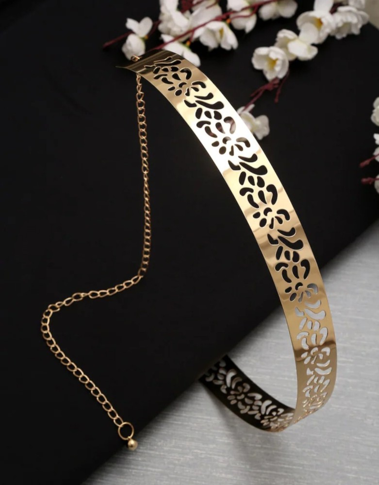 Gold metal hot sale plated belt