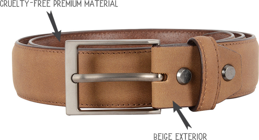 Baggit Men Casual Beige Artificial Leather Belt Camel Price in India Flipkart