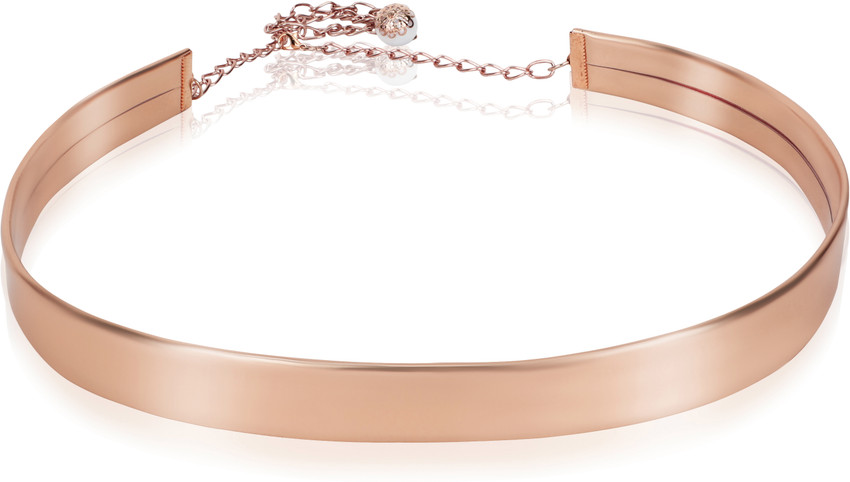 Rose gold metal belt discount